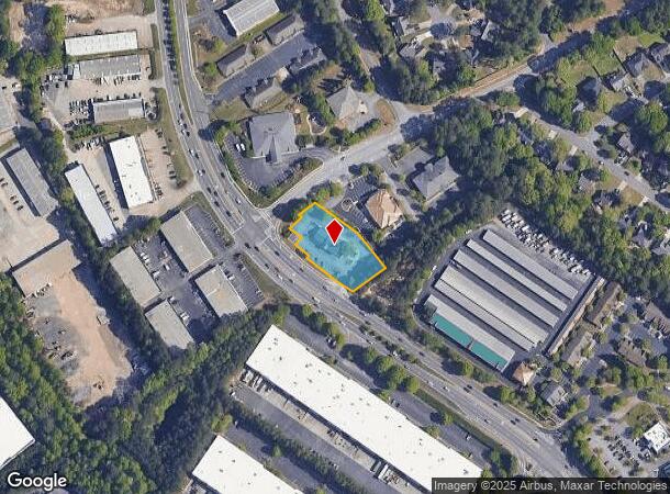  3545 Lawrenceville Suwanee Rd, Suwanee, GA Parcel Map