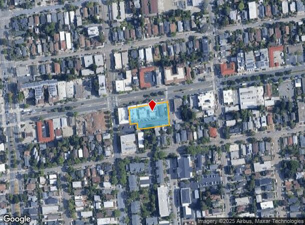 1632 University Ave, Berkeley, CA Parcel Map