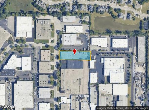 1901 Pickwick Ln, Glenview, IL Parcel Map