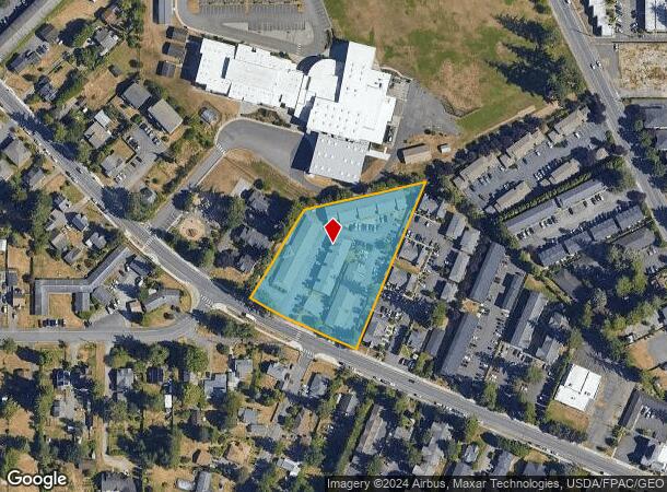  2724 W Maplewood Ave, Bellingham, WA Parcel Map