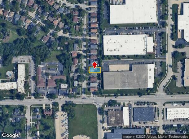  329 S Hale St, Addison, IL Parcel Map