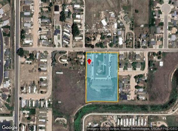 515 W Prosser Rd, Cheyenne, WY Parcel Map