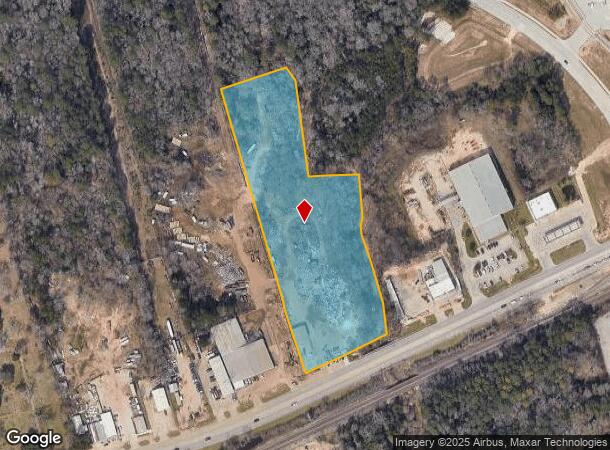  1200 E Davis St, Conroe, TX Parcel Map