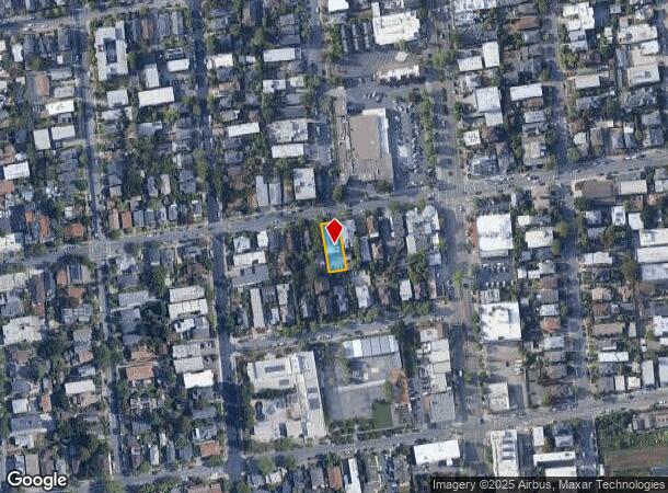  2020 Cedar St, Berkeley, CA Parcel Map