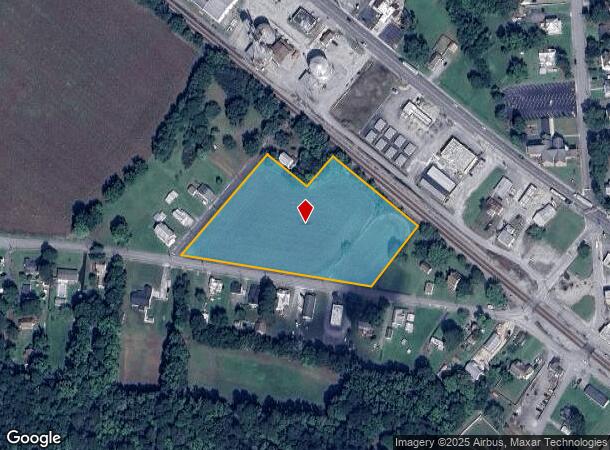  Bank St, Windsor, VA Parcel Map