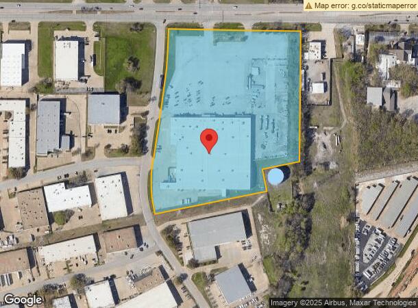  7500 Baker Blvd, Richland Hills, TX Parcel Map