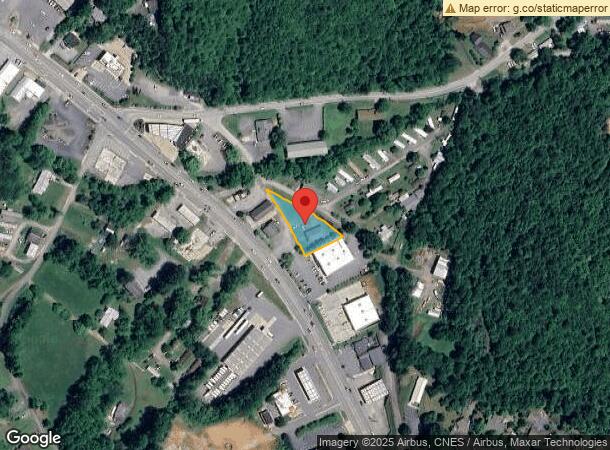  647 E Main St, Sylva, NC Parcel Map