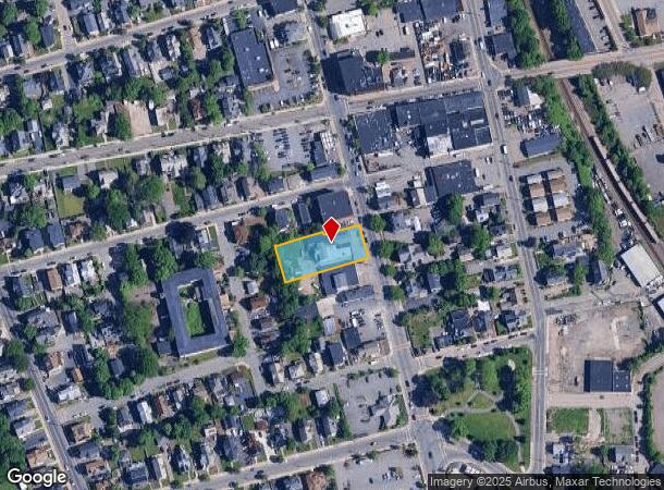  1159 Main St, Brockton, MA Parcel Map