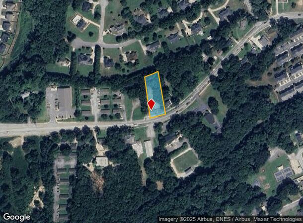  316 W Georgia Rd, Simpsonville, SC Parcel Map