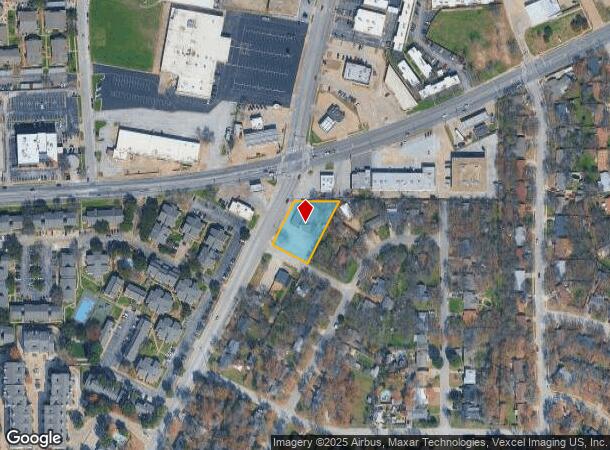 1230 Brown Trl, Bedford, TX Parcel Map