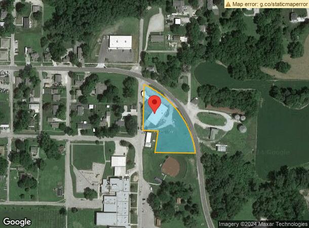  500 W Nodaway St, Oregon, MO Parcel Map