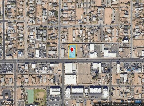  1410 E Van Buren St, Phoenix, AZ Parcel Map