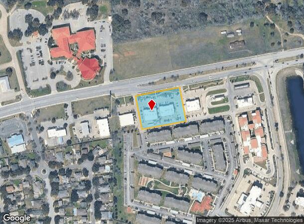  1245 Main St, Buda, TX Parcel Map