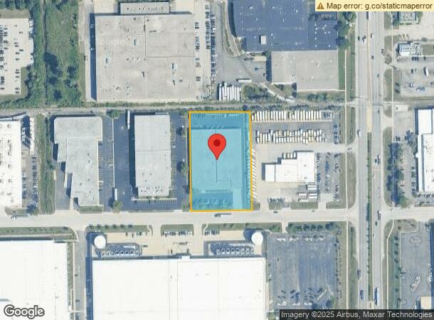  1550 Arthur Ave, Elk Grove Village, IL Parcel Map