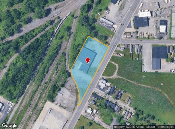  876 Bailey Ave, Buffalo, NY Parcel Map