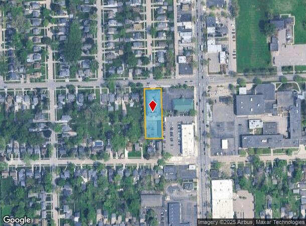 2575 Catalpa Dr, Berkley, MI Parcel Map