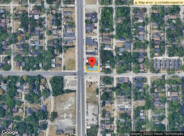  4489 Broadway, Gary, IN Parcel Map