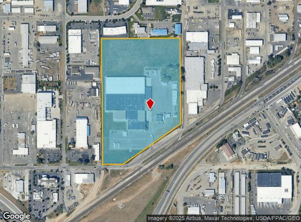 1629 King Ave W, Billings, MT Parcel Map