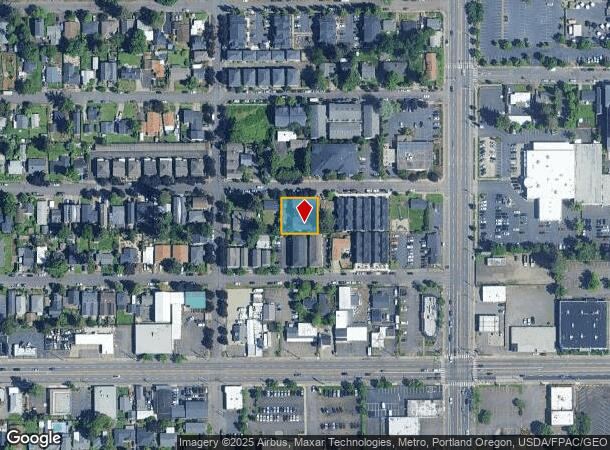 12008 Se Pine St, Portland, OR Parcel Map