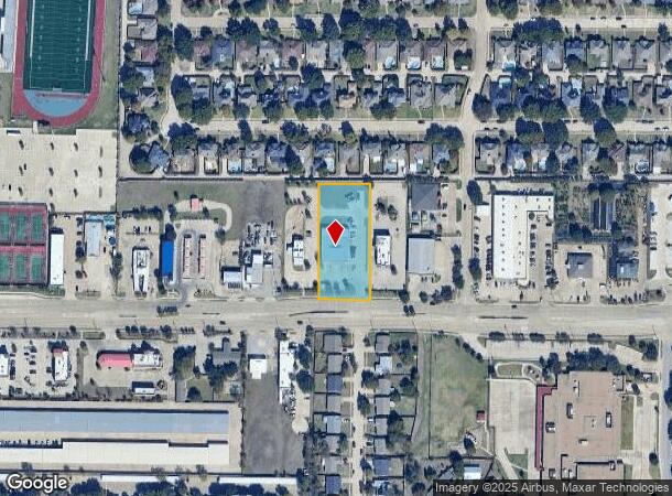  717 E Main St, Allen, TX Parcel Map