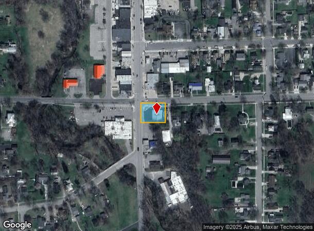 6 Mill St, Saranac, MI Parcel Map