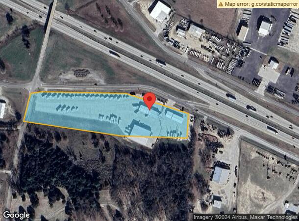  22719 Interstate 20, Wills Point, TX Parcel Map