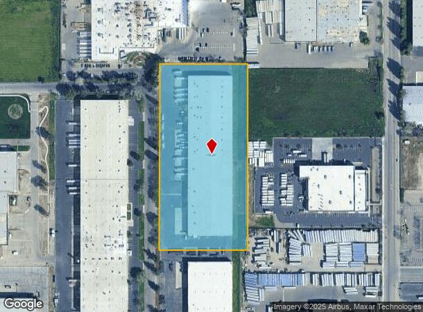 2929 S Angus Ave, Fresno, CA Parcel Map