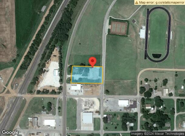  800 N 7Th St, Kiowa, KS Parcel Map