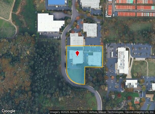 1515 Westec Dr, Eugene, OR Parcel Map