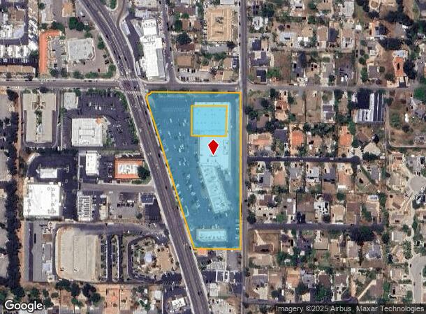  1346 S Mission Rd, Fallbrook, CA Parcel Map