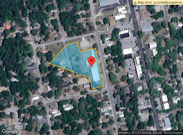  701 N Lord St, Southport, NC Parcel Map