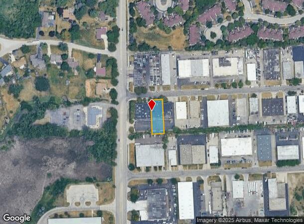  1129 Lunt Ave, Schaumburg, IL Parcel Map