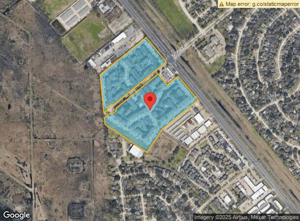  695 Pineloch Dr, Webster, TX Parcel Map