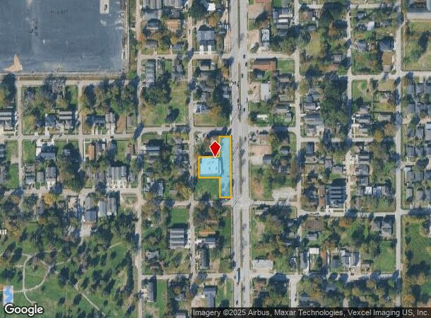 2133 Lockwood Dr, Houston, TX Parcel Map