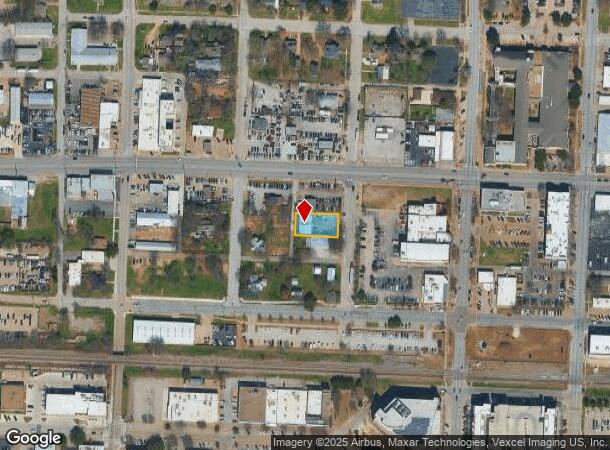  208 N Pecan St, Arlington, TX Parcel Map