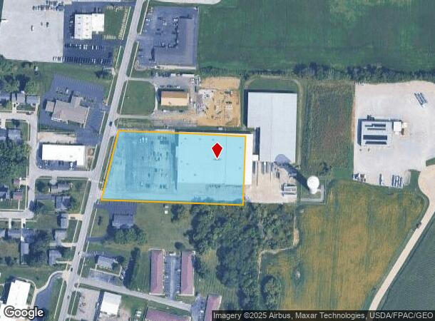 1082 Castalia St, Bellevue, OH Parcel Map