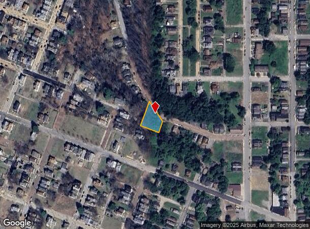 1410 Ravine St, Mckeesport, PA Parcel Map