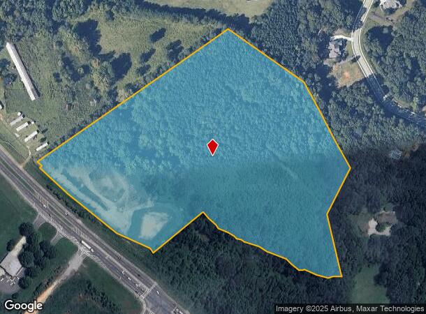 4883 Winder Hwy, Flowery Branch, GA Parcel Map