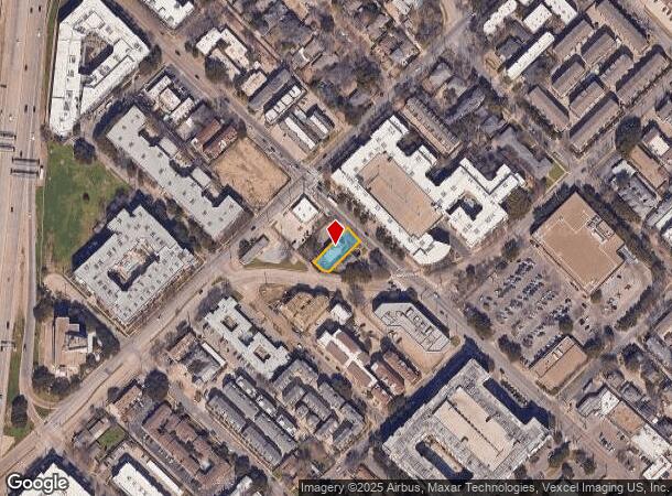  4235 Cedar Springs Rd, Dallas, TX Parcel Map