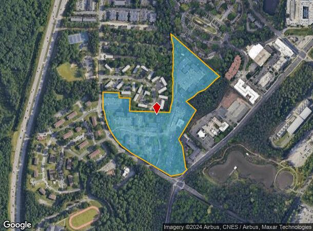  1401 Morreene Rd, Durham, NC Parcel Map