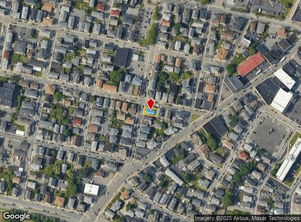  553 William St, Fall River, MA Parcel Map