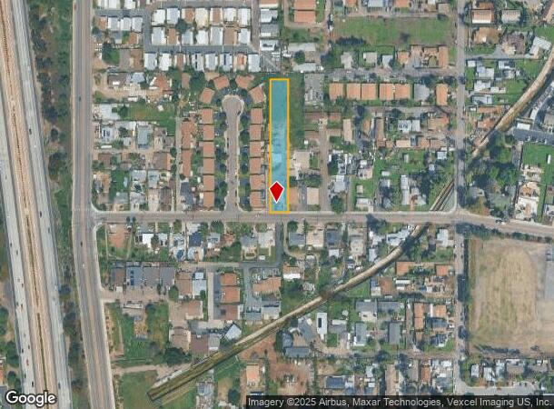  8696 Tyler St, Spring Valley, CA Parcel Map
