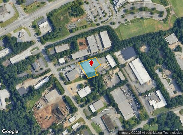 4561 S Berkeley Lake Rd, Berkeley Lake, GA Parcel Map