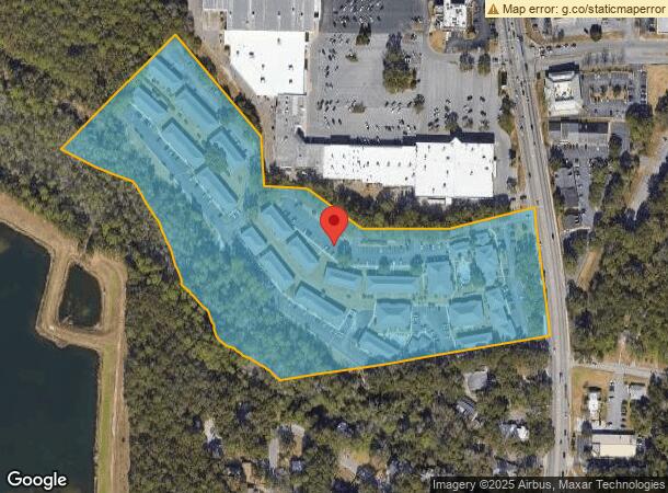  6115 N Davis Hwy, Pensacola, FL Parcel Map