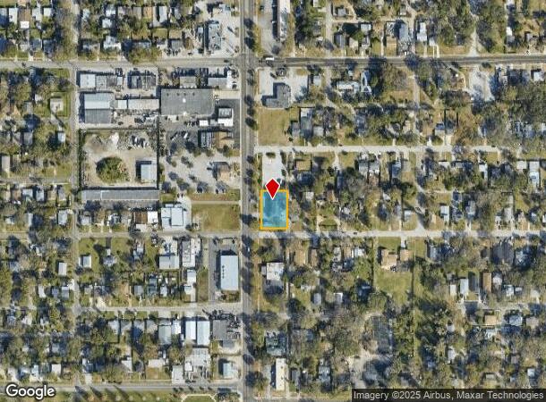  1626 49Th St S, Gulfport, FL Parcel Map