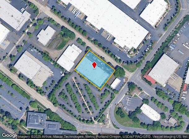  4859 N Lagoon Ave, Portland, OR Parcel Map
