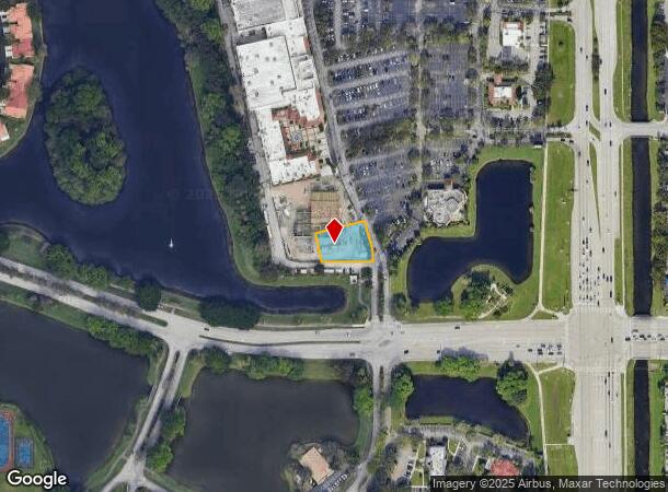 10125 Glades Rd, Boca Raton, FL Parcel Map