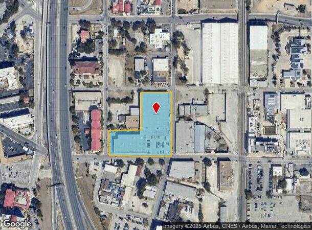 1113-1133 E Houston St, San Antonio, TX Parcel Map