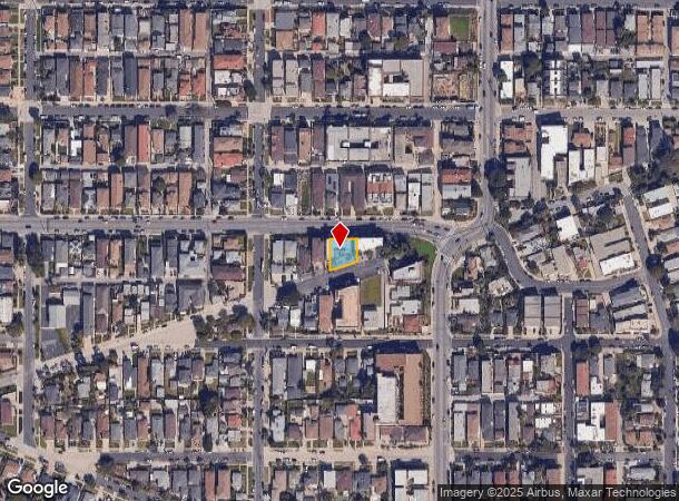  760 W Hamilton Ave, San Pedro, CA Parcel Map