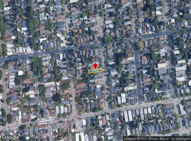  2416 Mcgee Ave, Berkeley, CA Parcel Map